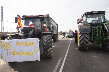 Tractorada en Zamora. -ICAL