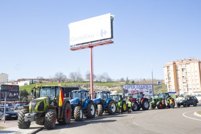 Tractorada en Zamora. -ICAL