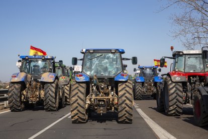 Tractorada en Zamora. -ICAL