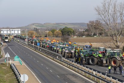 Tractorada en Zamora. -ICAL