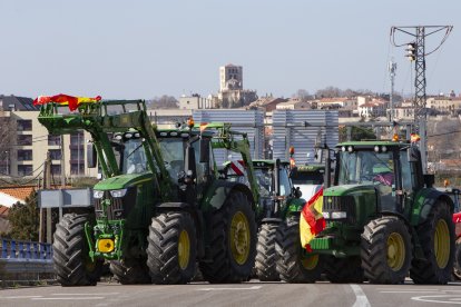 Tractorada en Zamora. -ICAL