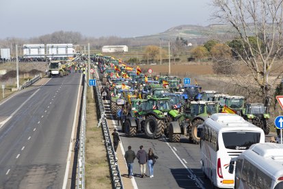 Tractorada en Zamora. -ICAL