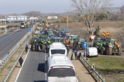 Tractorada en Zamora. -ICAL
