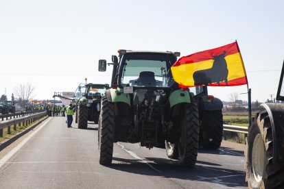 Tractorada en Zamora. -ICAL