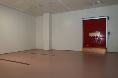 Obras de la nueva fábrica de Cascajares.- ICAL
