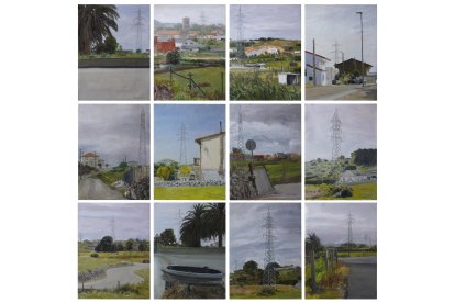 ‘Alta tensión’, del artista leonés Félix de la Concha, que se mostrará en el expositor de Fernández-Braso en ARCO 2024. -ICAL.