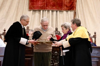 La Universidad de Salamanca nombra a Miguel de Unamuno y Jugo, quien fuera rector del Estudio salmantino durante casi 20 años en tres periodos distintos entre 1900 y 1936, doctor ‘honoris causa’ a título póstumo. -ICAL