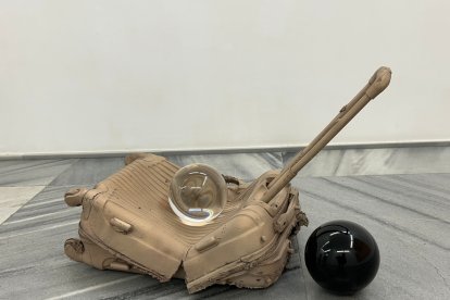 ‘El gran viaje’, de la artista salmantina Bene Bergado, que se mostrará en el expositor de Espacio Mínimo en ARCO 2024.-ICAL.