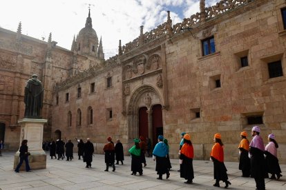 La Universidad de Salamanca nombra a Miguel de Unamuno y Jugo, quien fuera rector del Estudio salmantino durante casi 20 años en tres periodos distintos entre 1900 y 1936, doctor ‘honoris causa’ a título póstumo.10.30 horas. -ICAL