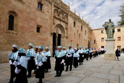 La Universidad de Salamanca nombra a Miguel de Unamuno y Jugo, quien fuera rector del Estudio salmantino durante casi 20 años en tres periodos distintos entre 1900 y 1936, doctor ‘honoris causa’ a título póstumo.10.30 horas. -ICAL