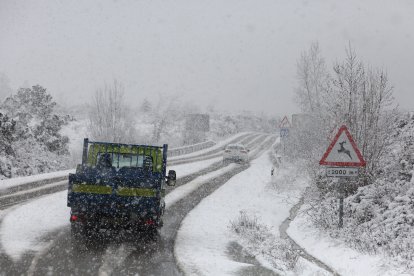 Intensa nevada en El Bierzo - ICAL