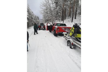 Incidencias en Soria ante el temporal de nieve. -SUBDELEGACIÓN GOBIERNO SORIA