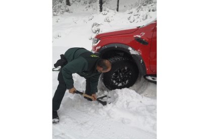 Incidencias en Soria ante el temporal de nieve. -SUBDELEGACIÓN GOBIERNO SORIA