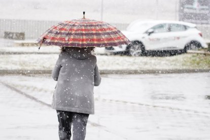 Nieve y viento en León - ICAL