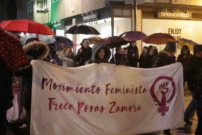 Manifestación del 8M con motivo del Día Internacional de la Mujer.-ICAL