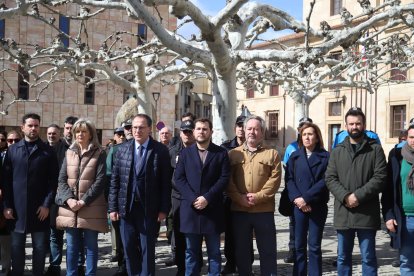 Minuto de silencio en Zamora con motivo del 20 aniversario del 11-M - ICAL