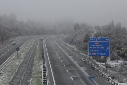 Intensa nevada en El Bierzo - ICAL