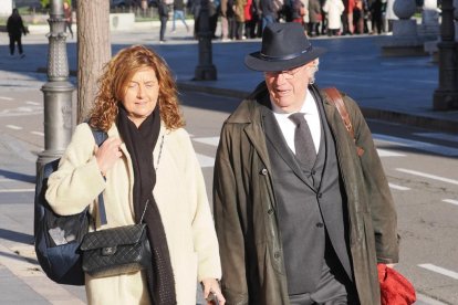Primera sesión del juicio en Valladolid del caso conocido como 'Perla Negra', en el que se sientan en el banquillo de los acusados doce ex altos cargos de la Junta de Castilla y León y empresarios. -PHOTOGENIC