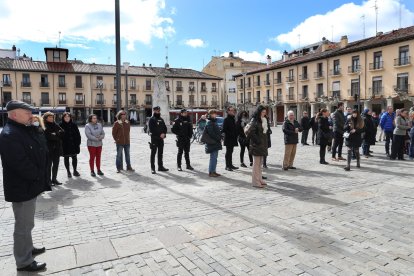 Minuto de silencio en Palencia con motivo del 20 aniversario del 11-M - ICAL