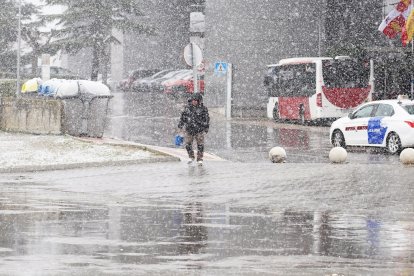 Nieve y viento en León - ICAL