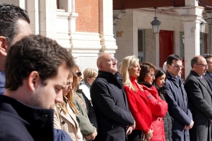 Minuto de silencio en el Ayuntamiento de Valladolid con motivo del 20 aniversario del 11-M - ICAL