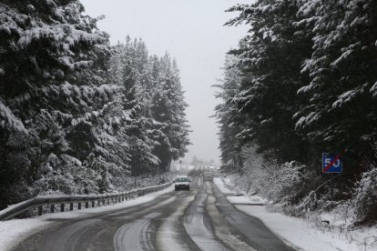 Intensa nevada en El Bierzo - ICAL