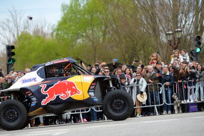 Acto de homenaje a la piloto Cristina Gutiérrez, ganadora del Dakar 2024. -ICAL