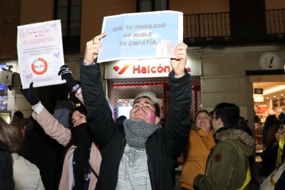 Manifestación del 8M con motivo del Día Internacional de la Mujer.-ICAL