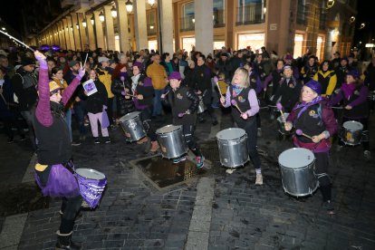 Manifestación del 8M con motivo del Día Internacional de la Mujer.-ICAL