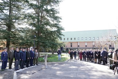 La Junta de Castilla y León homenajea a las víctimas del terrorismo con motivo del 20 aniversario del 11-M con la presencia del vicepresidente de la Junta, Juan García-Gallardo - ICAL