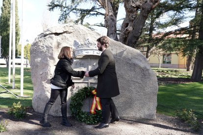 La Junta de Castilla y León homenajea a las víctimas del terrorismo con motivo del 20 aniversario del 11-M con la presencia del vicepresidente de la Junta, Juan García-Gallardo - ICAL