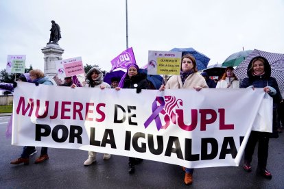 Manifestación del 8M con motivo del Día Internacional de la Mujer.-ICAL