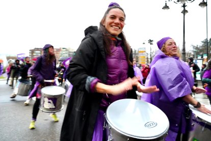 Manifestación del 8M con motivo del Día Internacional de la Mujer.-ICAL
