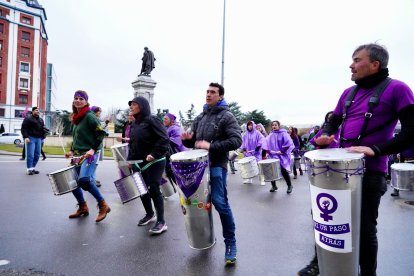 Manifestación del 8M con motivo del Día Internacional de la Mujer.-ICAL