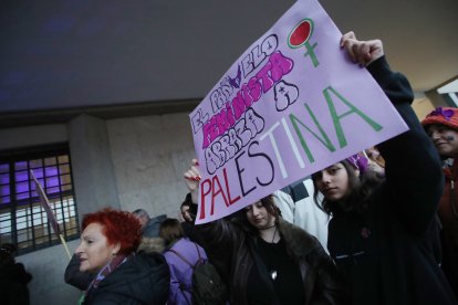 Manifestación del 8M con motivo del Día Internacional de la Mujer.-ICAL
