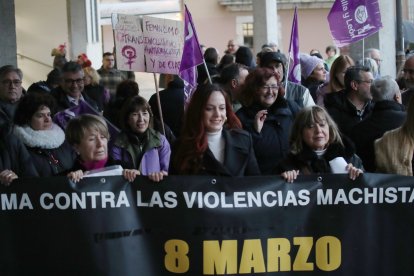 Manifestación del 8M con motivo del Día Internacional de la Mujer.-ICAL