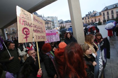 Manifestación del 8M con motivo del Día Internacional de la Mujer.-ICAL