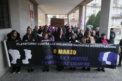 Manifestación del 8M con motivo del Día Internacional de la Mujer.-ICAL