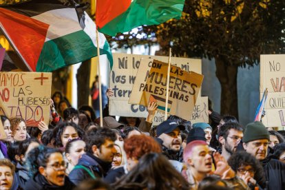 Manifestación del 8M con motivo del Día Internacional de la Mujer.-ICAL