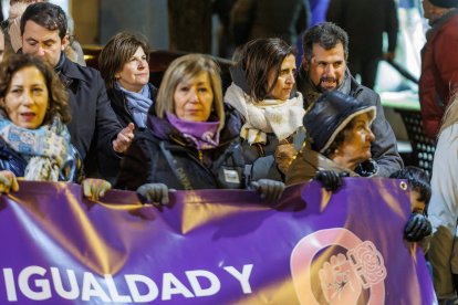 Manifestación del 8M con motivo del Día Internacional de la Mujer.-ICAL