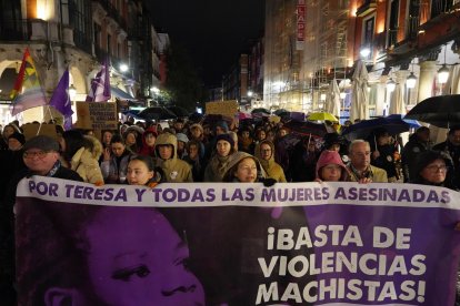Manifestación del 8M con motivo del Día Internacional de la Mujer.-ICAL