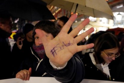 Manifestación del 8M con motivo del Día Internacional de la Mujer.-ICAL