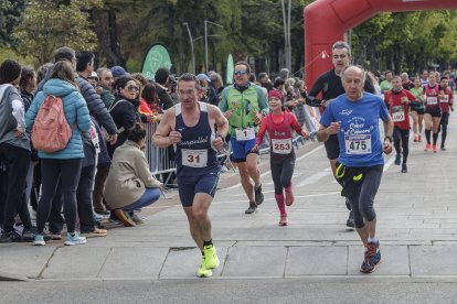 Carrera y Marcha Popular, en Burgos