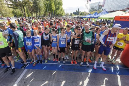 Carrera y Marcha Popular, en Burgos