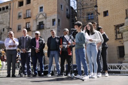 Celebración del día de las Comunides en Segovia