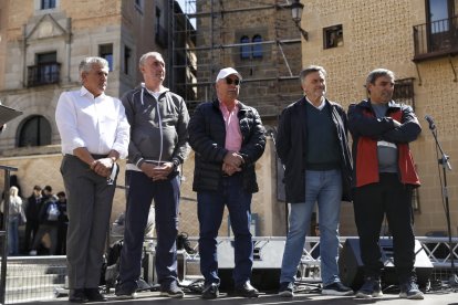 Celebración del día de las Comunides en Segovia