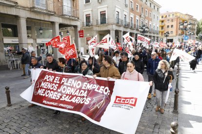 Manifestación del 1 de mayo en Segovia