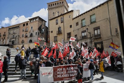 Manifestación del 1 de mayo en Segovia