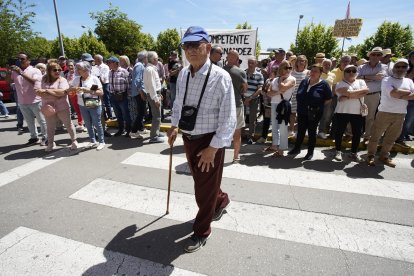Concentración por la sanidad pública en Ponferrada