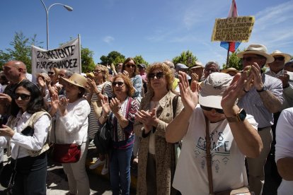 Concentración por la sanidad pública en Ponferrada